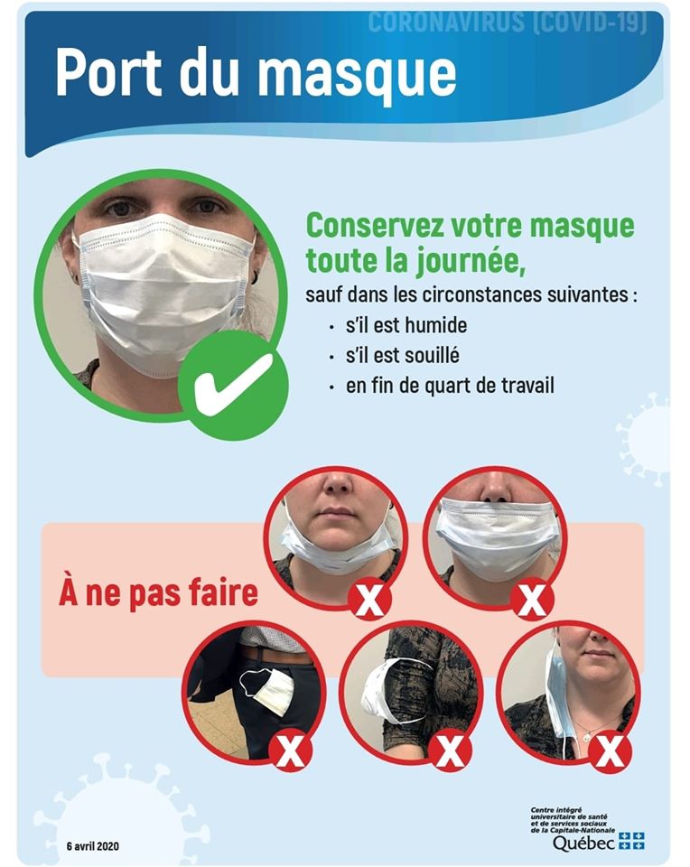 affiche masque
